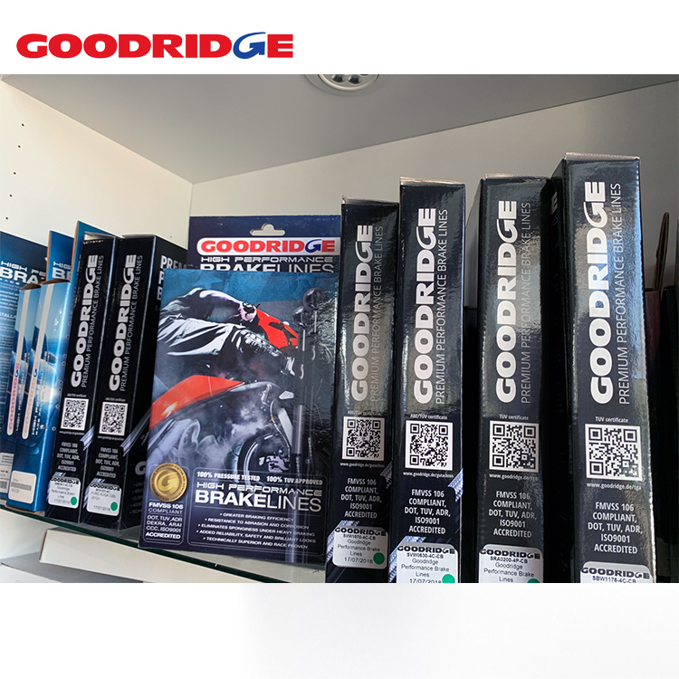 GOODRIDGE G-STOP 金屬煞車油管 Volkswagen Transporter Multivan T5 原廠卡鉗適用