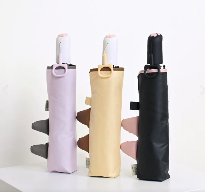 雨之情-防曬輕收貓耳自動傘