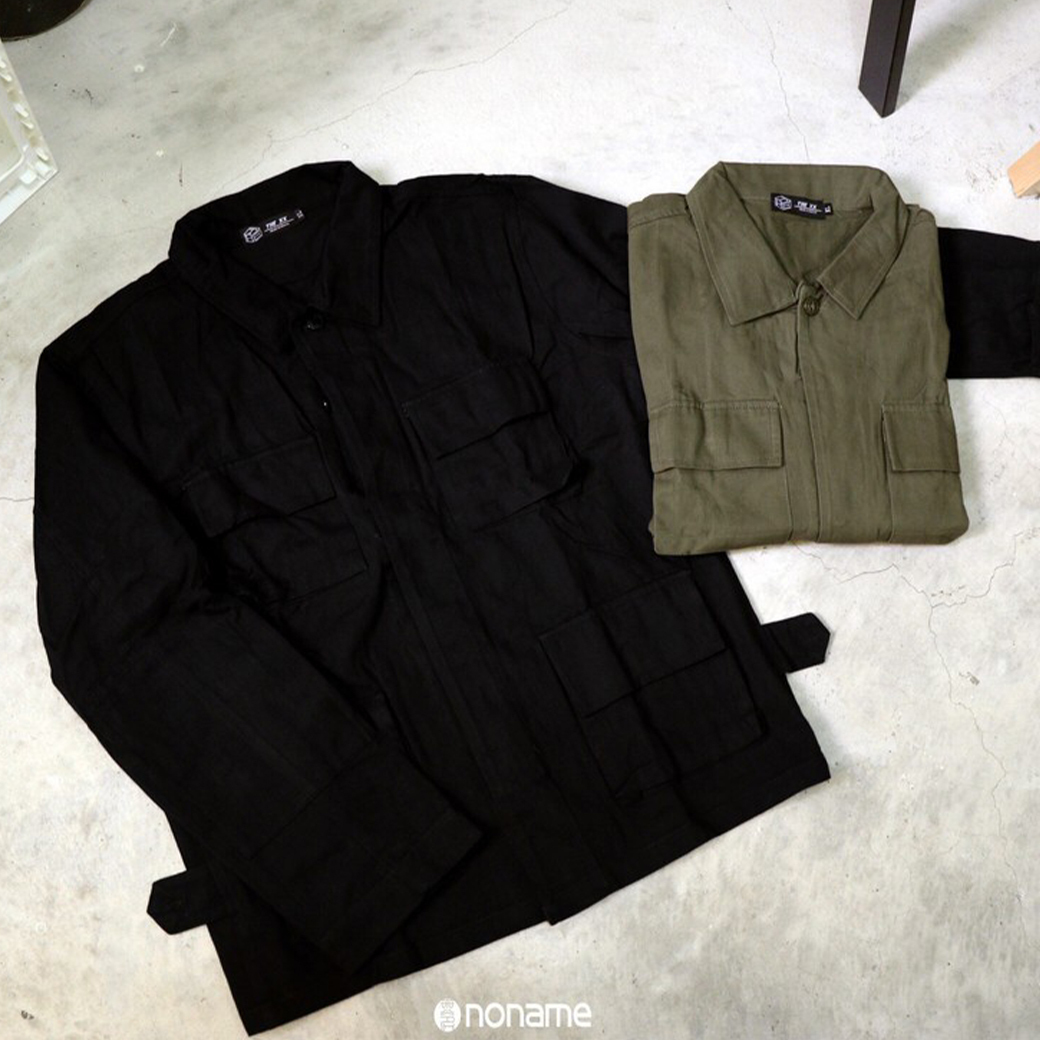 SHARE 四口袋 挺版 工裝 襯衫 長袖 外套 (男款)