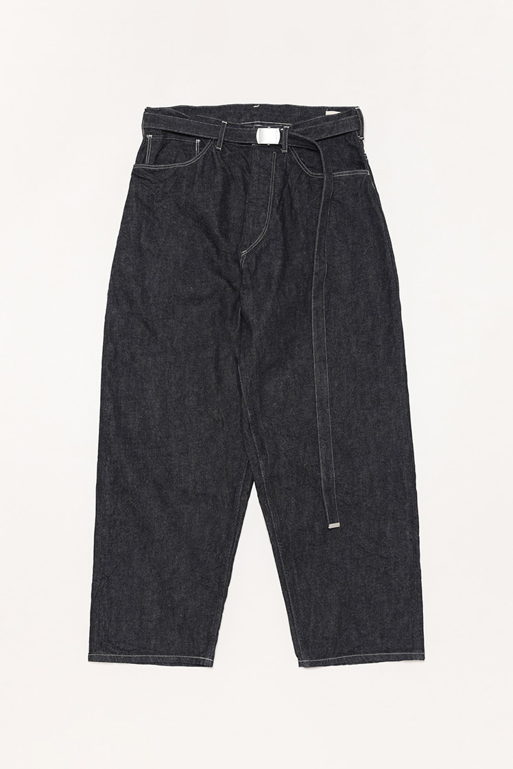 BLURHMS 12.9oz SELVAGE DENIM GL-BELT PANTS (2COL)