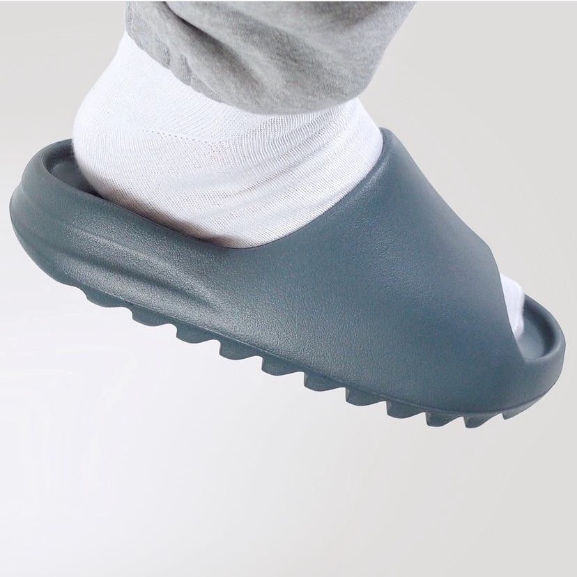 ADIDAS YEEZY SLIDE＂SLATE MARINE＂深灰綠（ID2349）