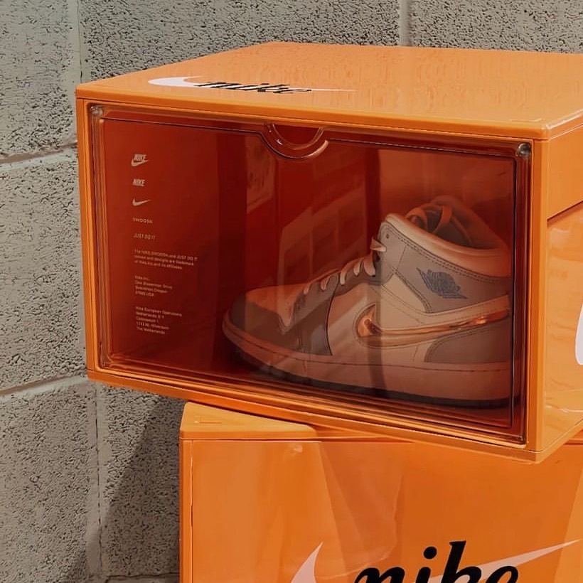 NIKE 限量 鞋盒 疊疊樂 側開磁吸蓋 球鞋 收納展 收納盒