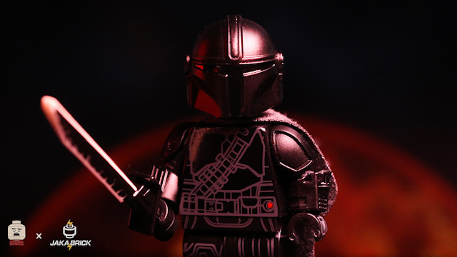 【Jaka brick】曼達洛人 (異色 黑色)