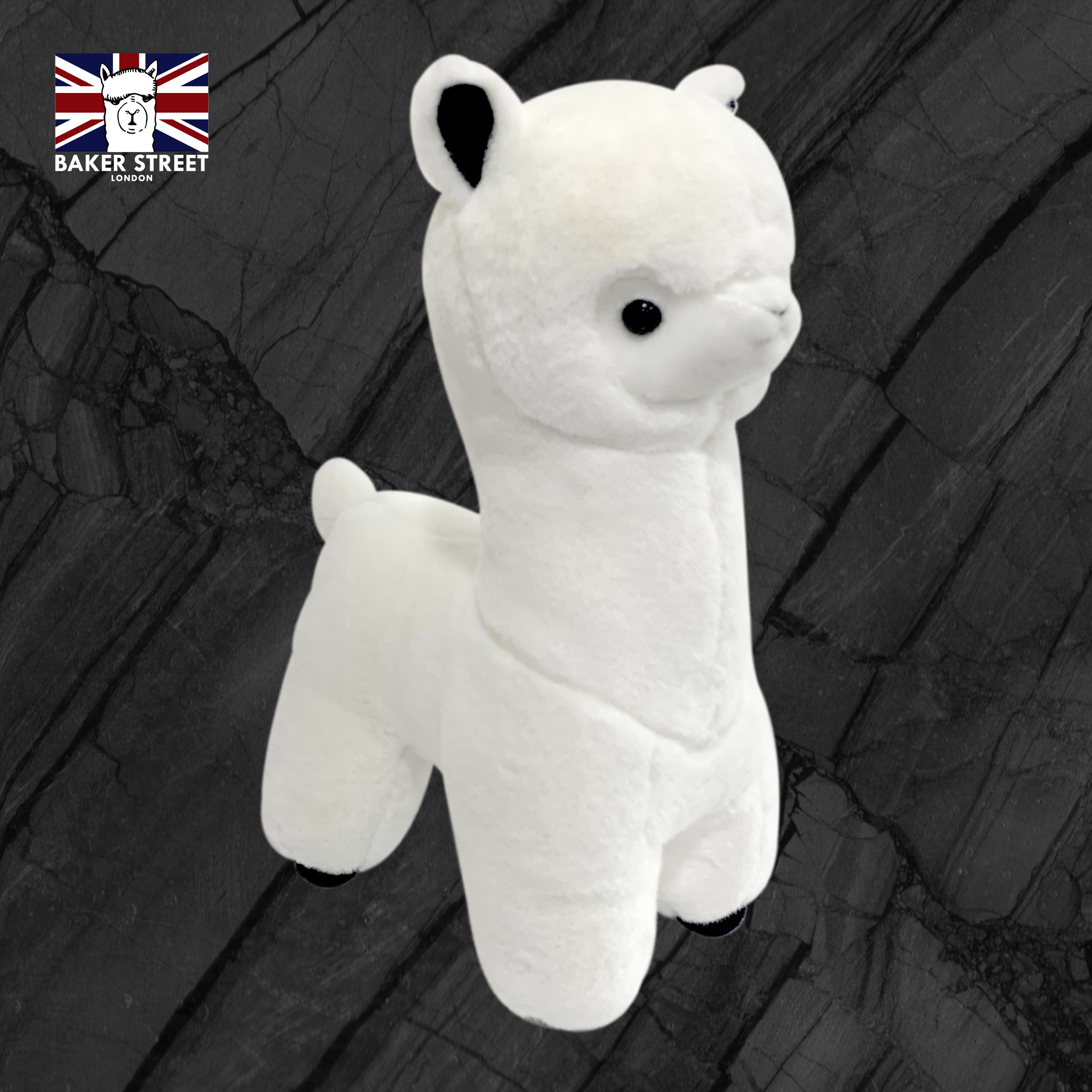 ［羊駝好朋友系列］雪絨長駝駝