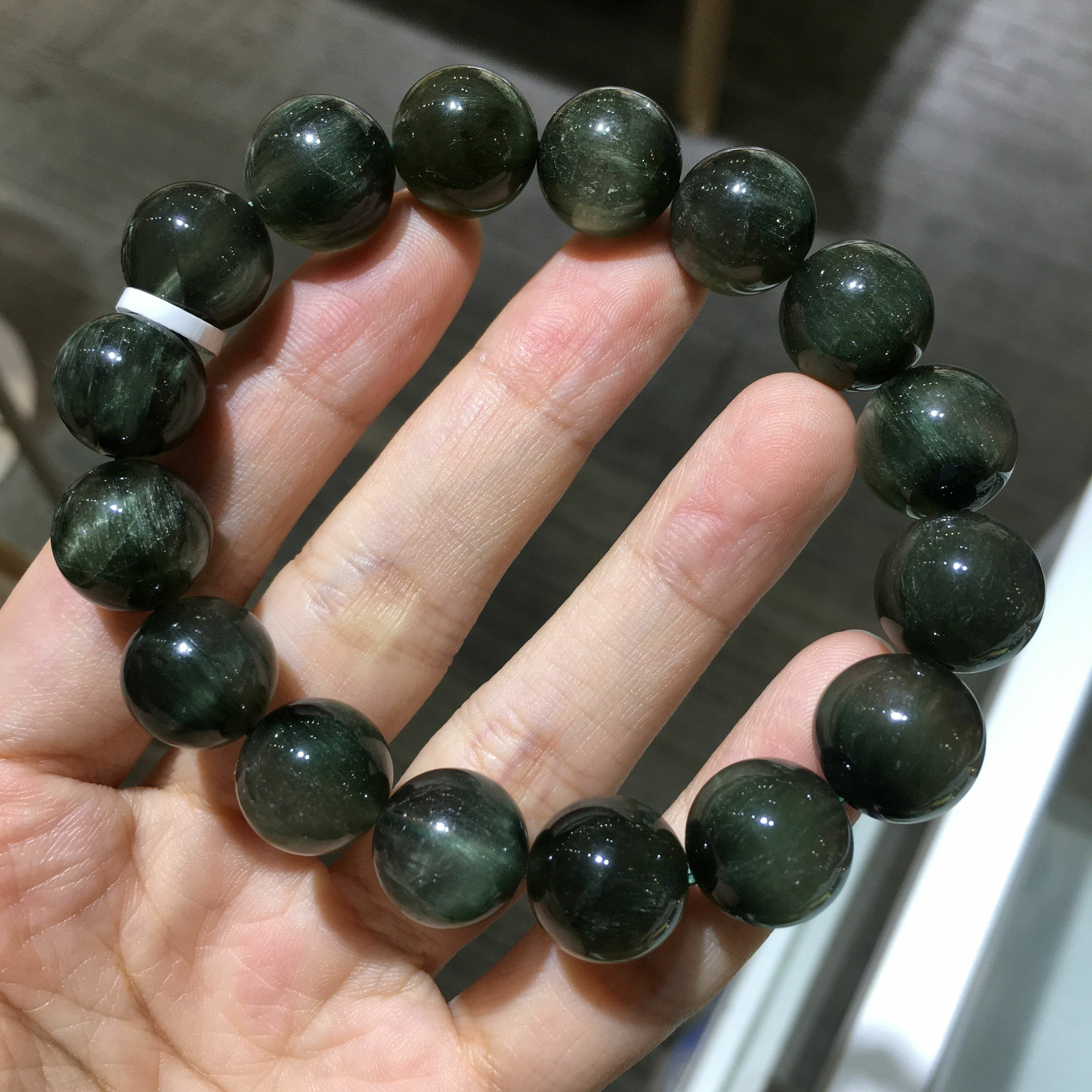 綠髮晶手串 41077 13mm