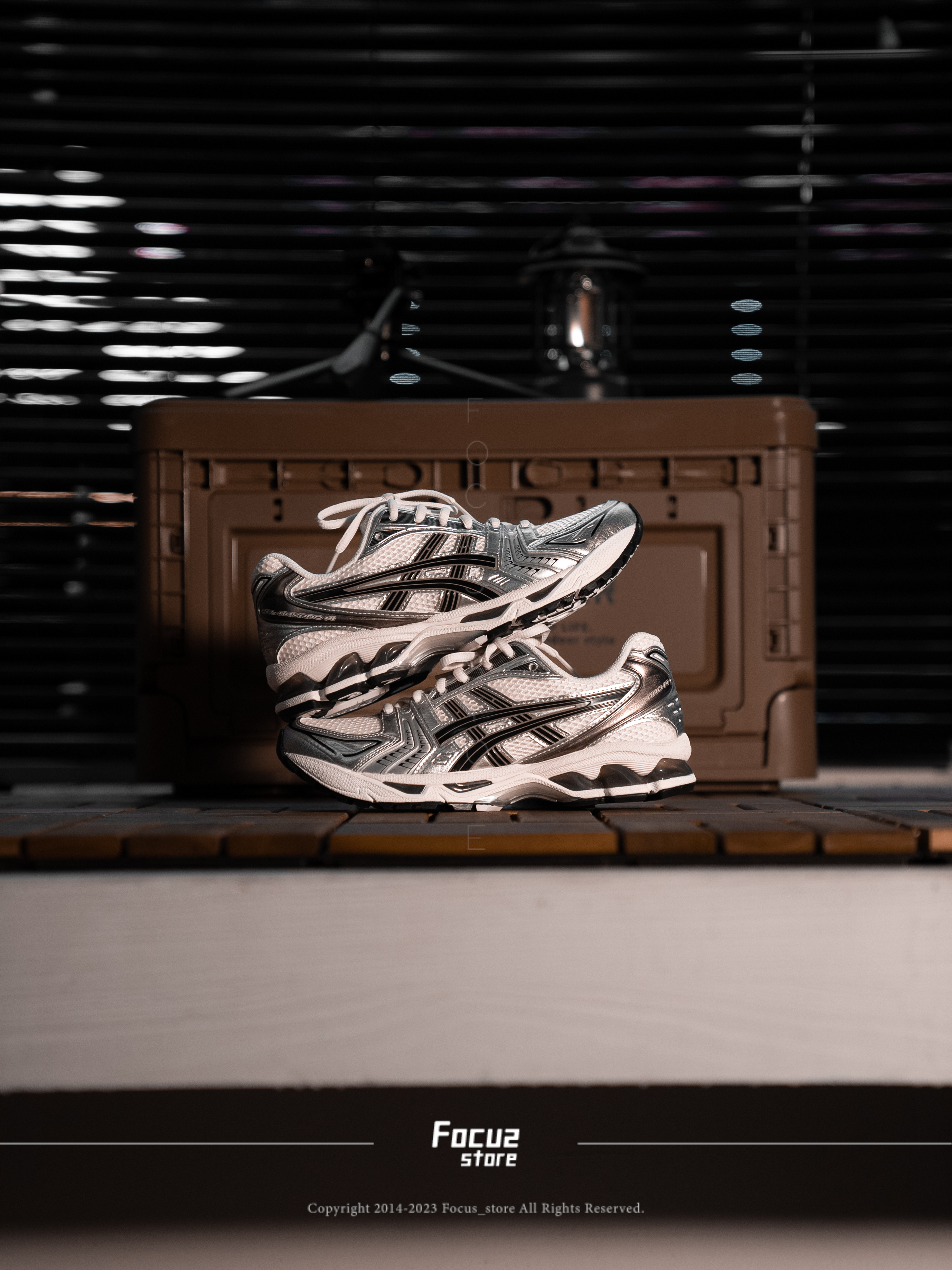 【Focus Store】現貨秒發 Asics Gel-kayano 14 "Cream Black" 米黑銀 1201A019-108