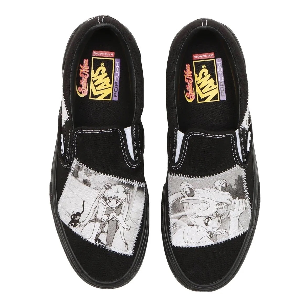 VANS X PRETTY GUARDIAN SAILOR MOON SKATE SLIP-ON