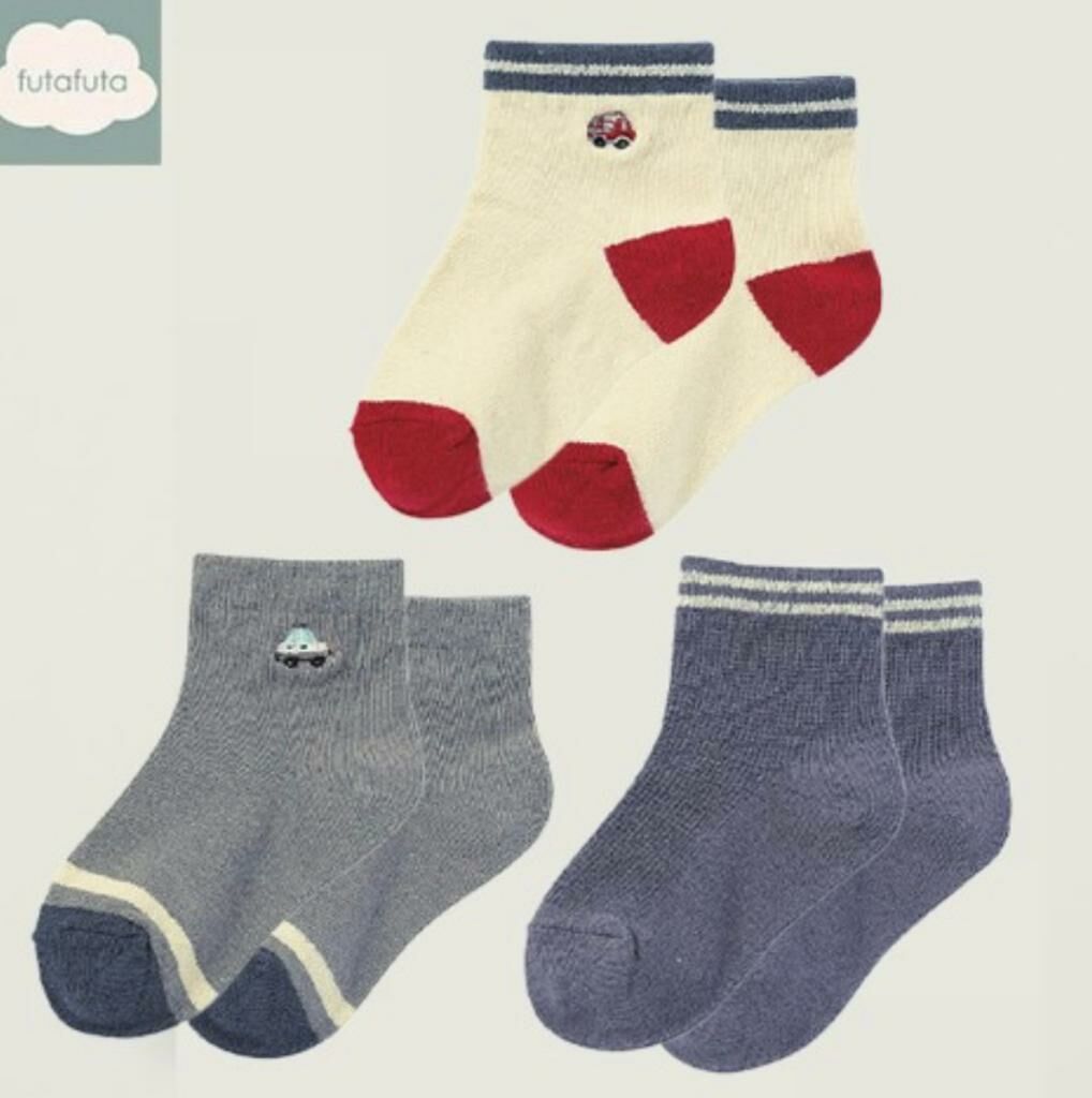 (現貨) 🇯🇵 100%日本直送 襪仔set (1set 3pair / 15-20cm)