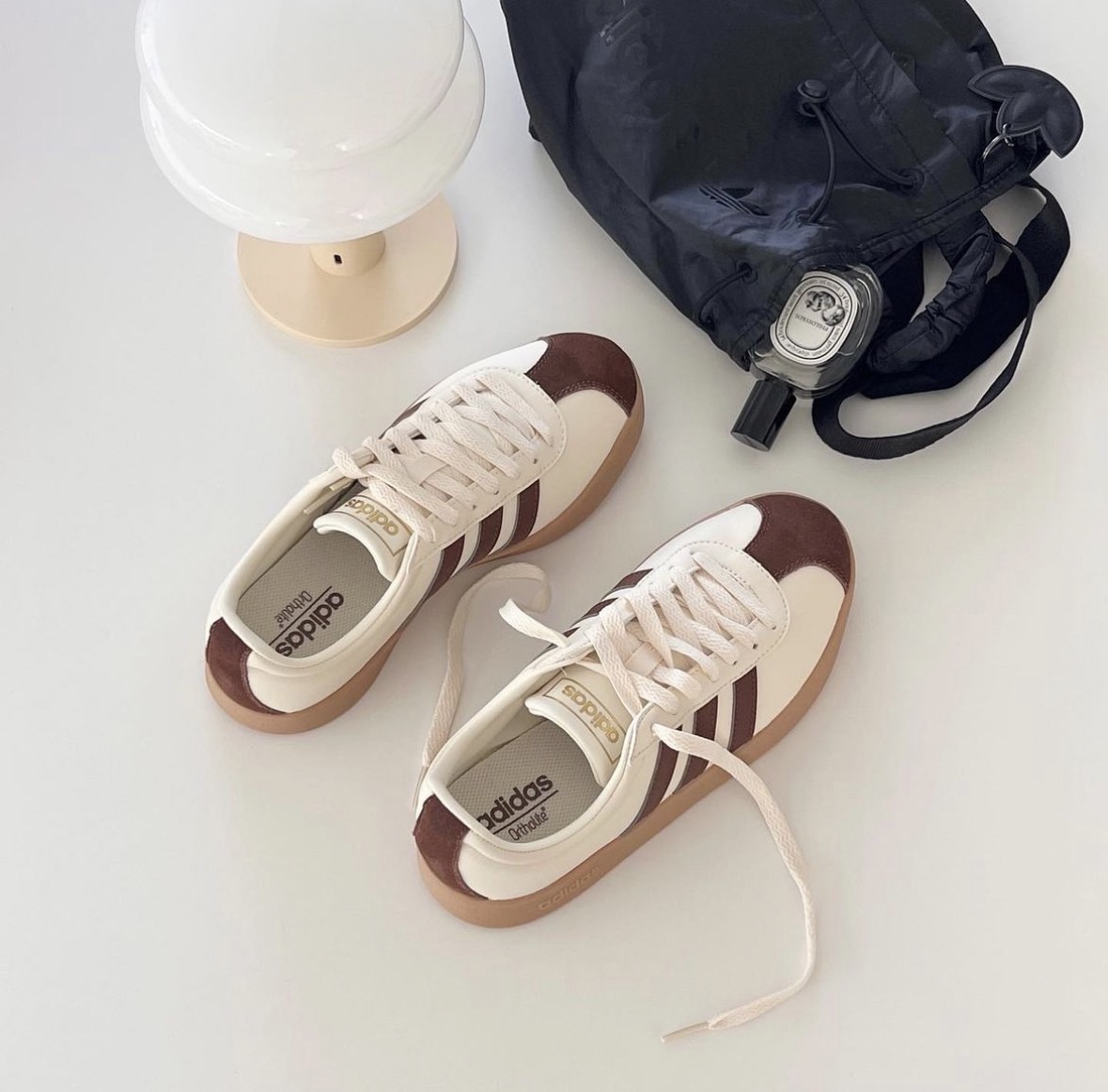 Adidas Neo VL Court T頭鞋 焦糖布丁 奶白 摩卡 焦糖底 復古 德訓鞋 男女款 ID6016/預購