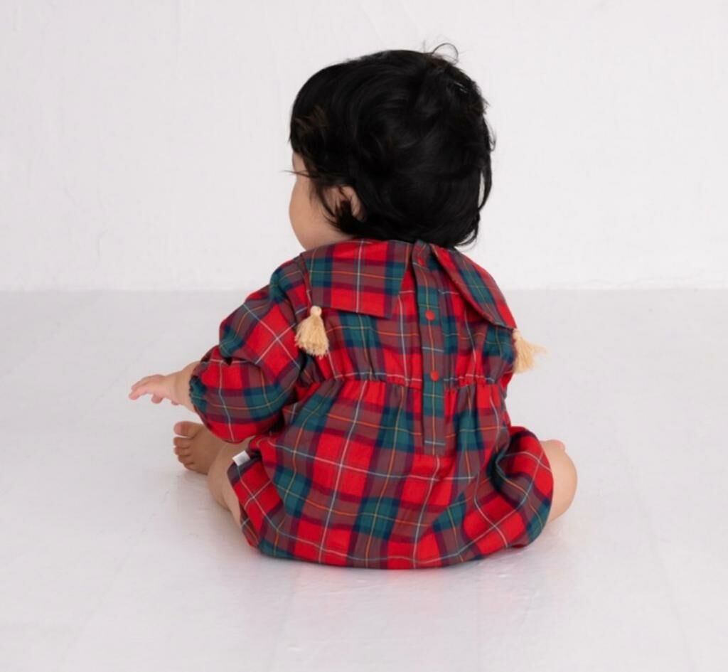 (現貨) 🇯🇵 100%日本直送 紅色格仔Bodysuit