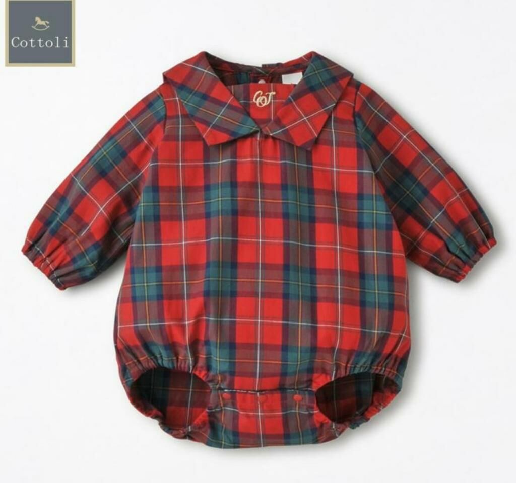 (現貨) 🇯🇵 100%日本直送 紅色格仔Bodysuit