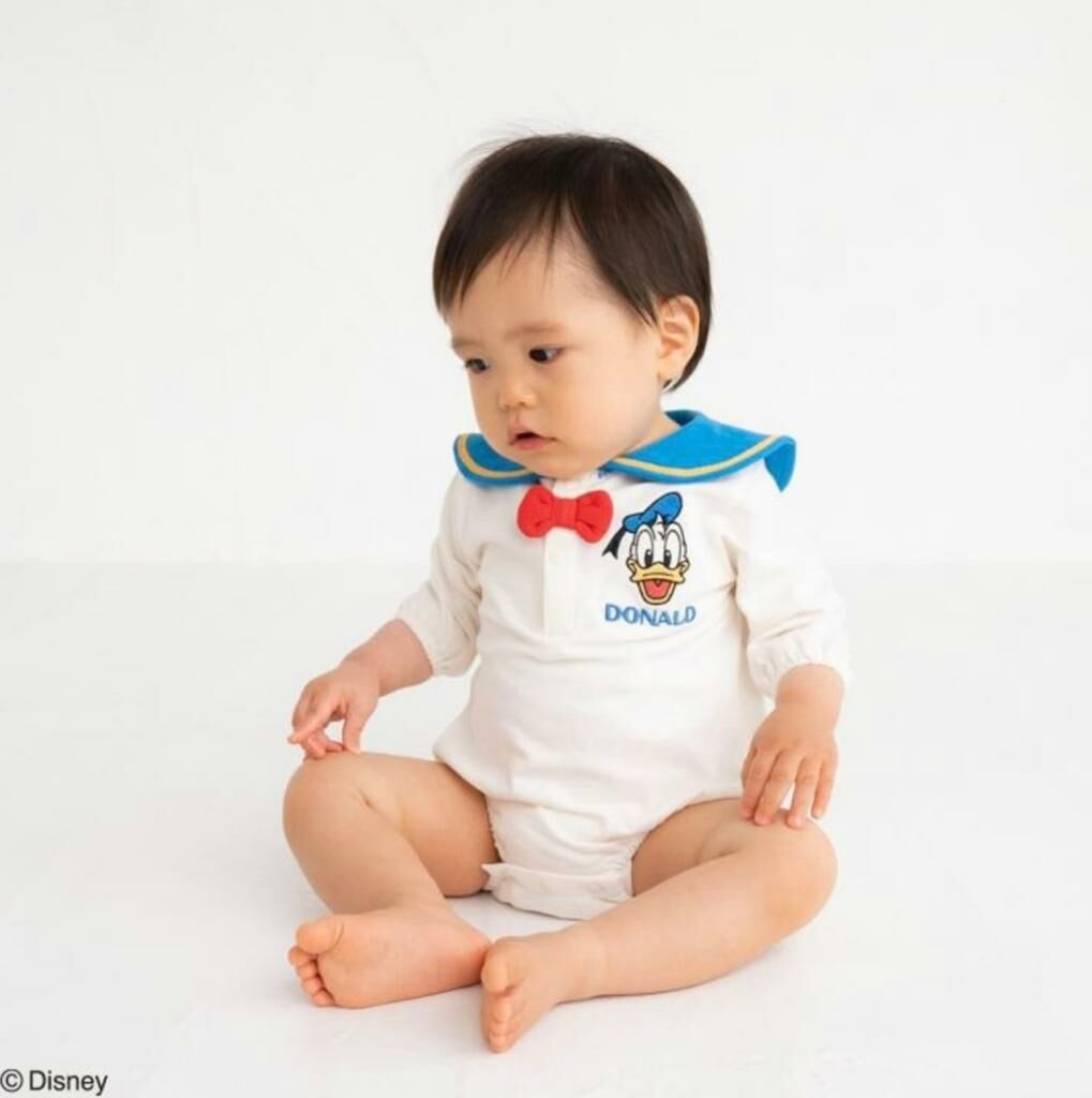 (現貨) 🇯🇵 100%日本直送 Disney Donald Duck Bodysuit (70/80)
