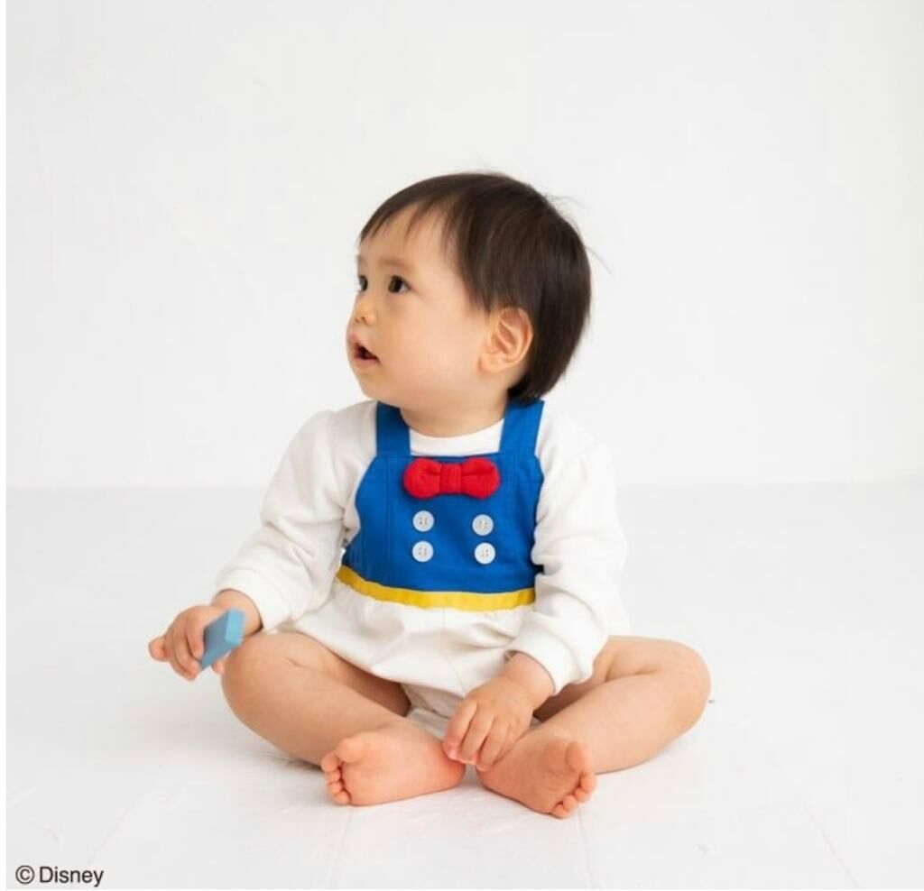 (現貨) 🇯🇵 100%日本直送 Disney Donald Duck 吊帶褲 (70/80)