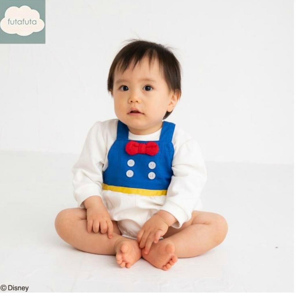 (現貨) 🇯🇵 100%日本直送 Disney Donald Duck 吊帶褲 (70/80)