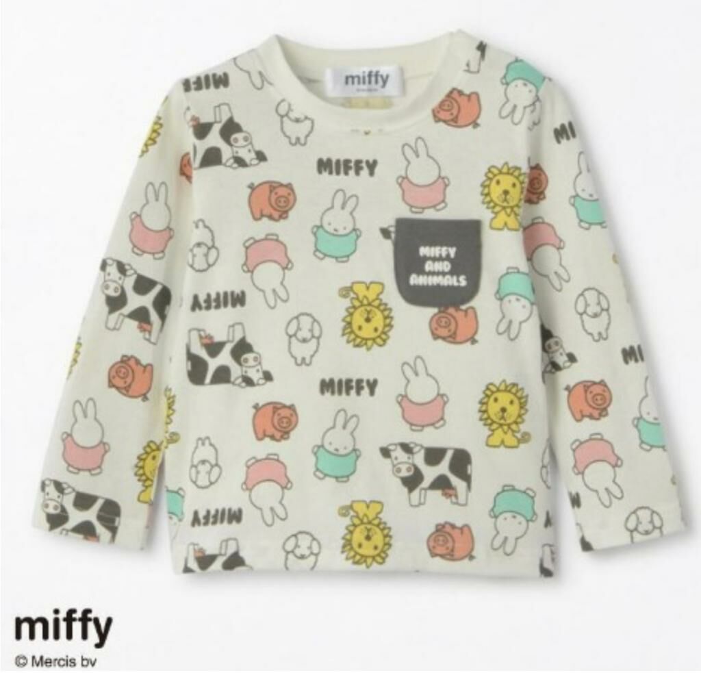 (現貨) 🇯🇵 100%日本直送 Miffy Tee (80)