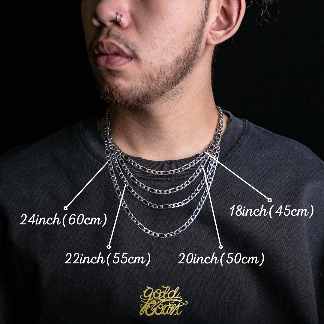 6mm光面費加羅項鍊