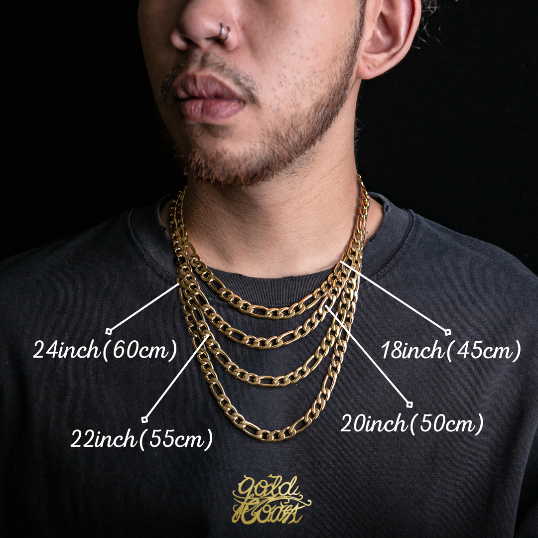 8mm光面費加羅項鍊