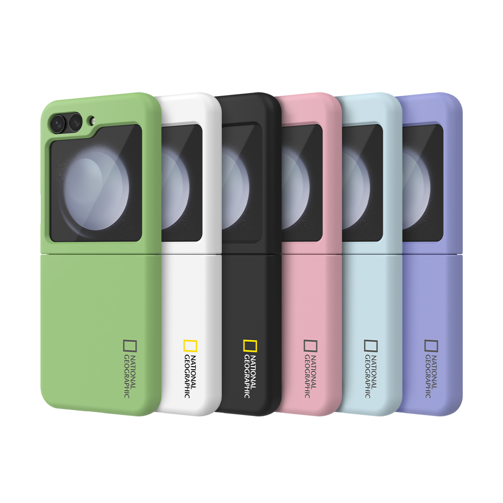 National Geographic - Silicone - Samsung Flip 5 Case 矽膠貼身手機保護硬殼