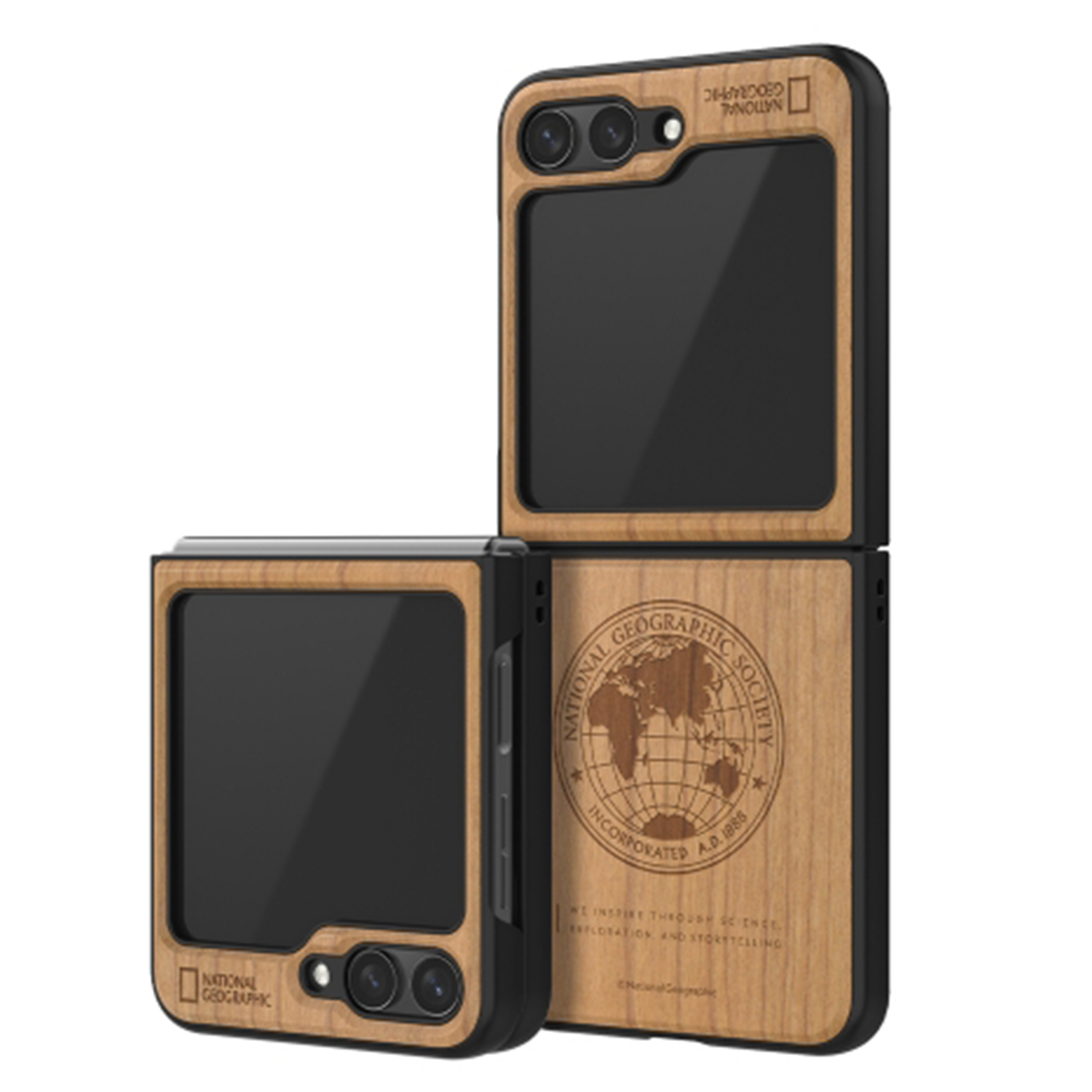 National Geographic - Nature Wood - Samsung Flip 7 Case 天然木手機保護硬殼