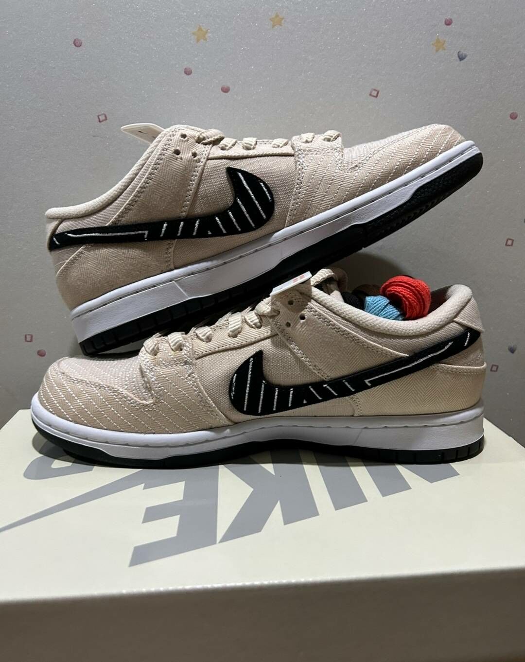 Nike SB Dunk 低筒鞋 x Albino & Preto 撕撕樂 棉麻編織 FD2627