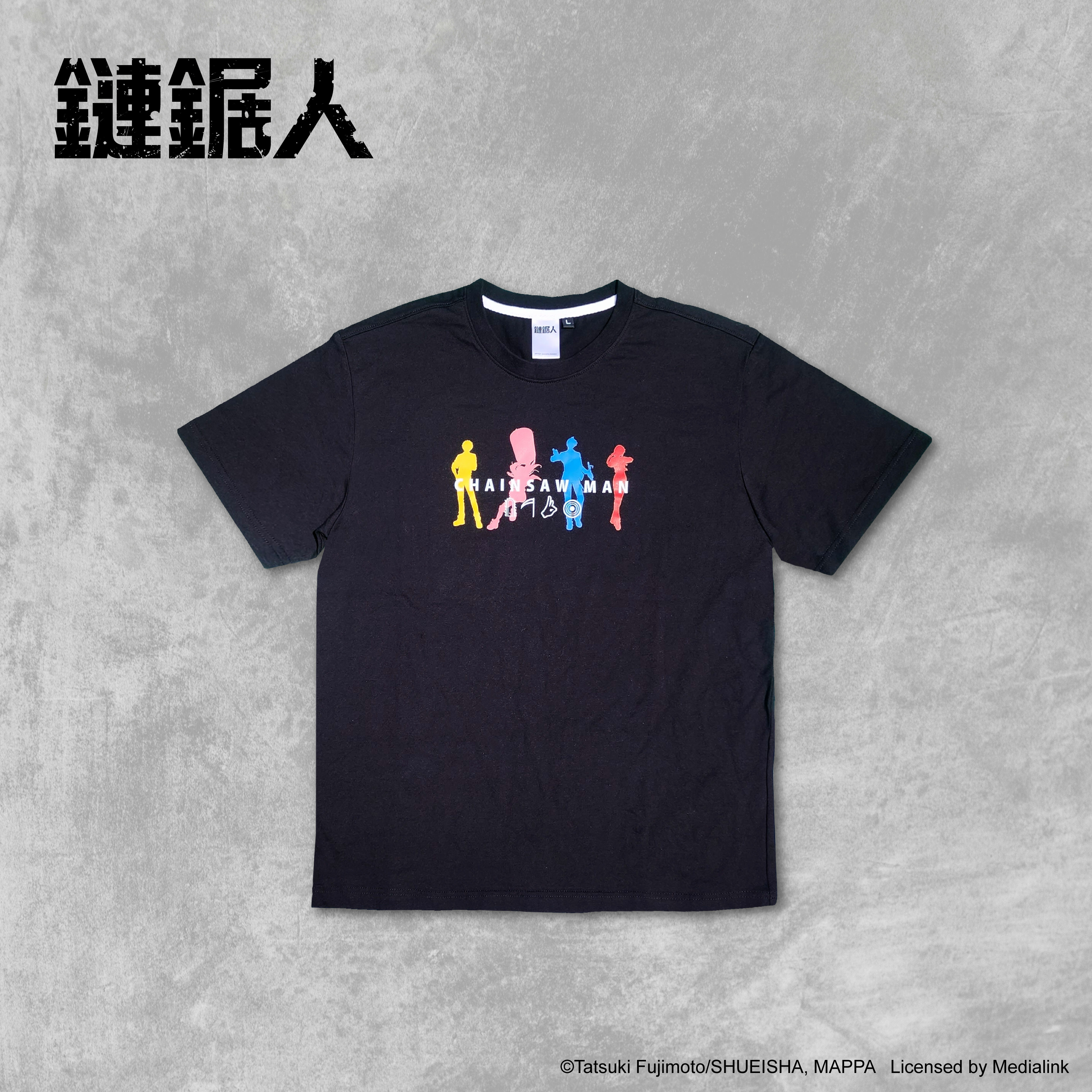 鏈鋸人-短袖 T-Shirt-四人款