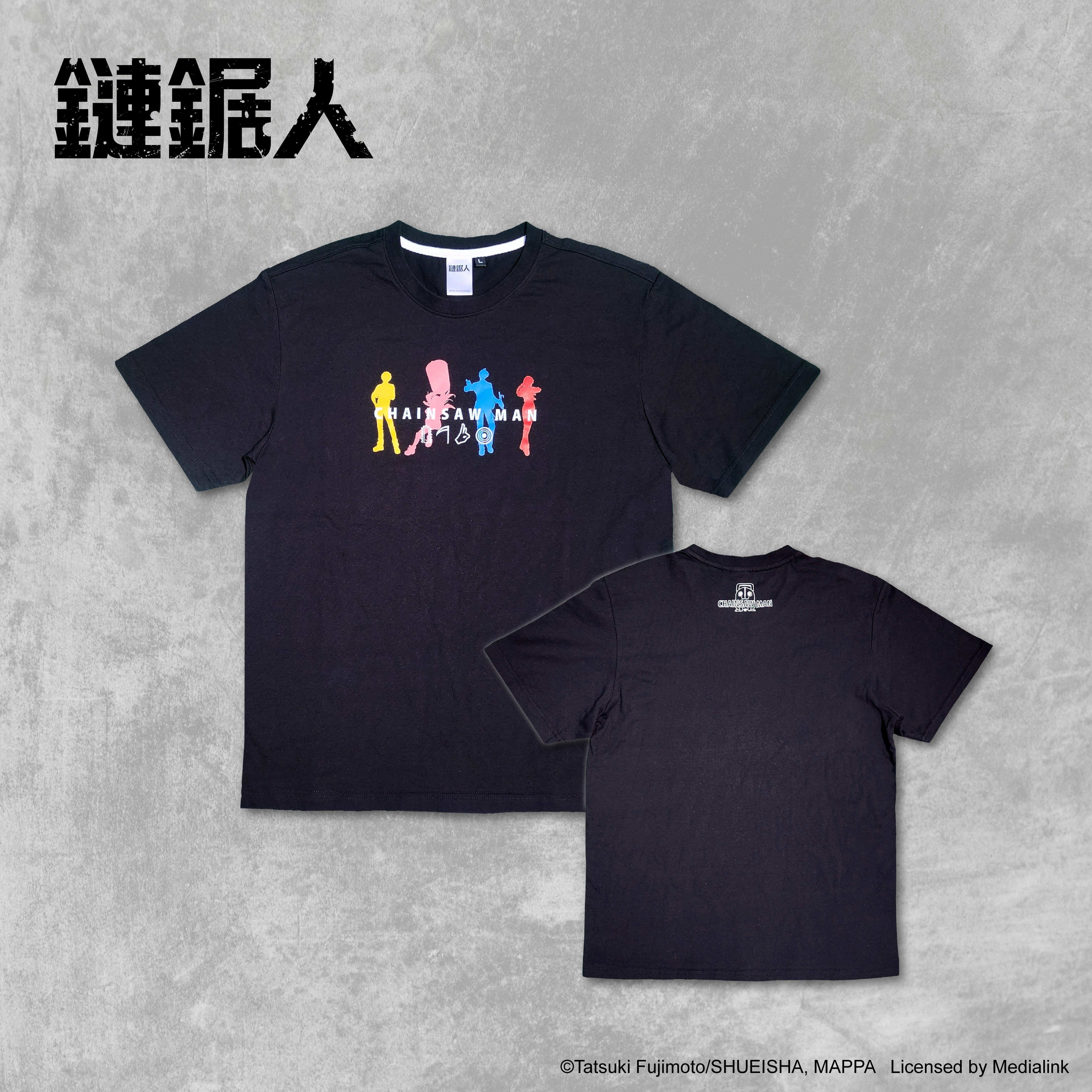 鏈鋸人-短袖 T-Shirt-四人款
