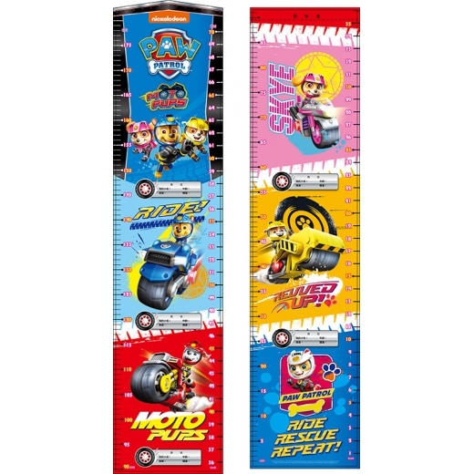 Paw Patrol汪汪隊立大功 成長身高尺-附注音符號表