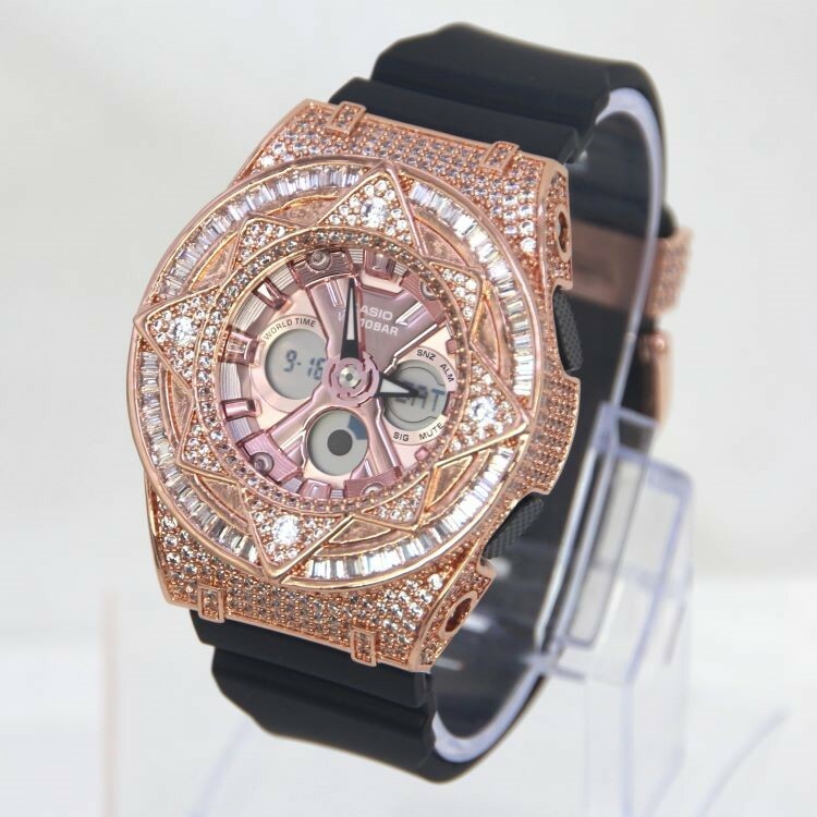 玫瑰金 改裝手錶 BA-130-1A4 - 魔法星