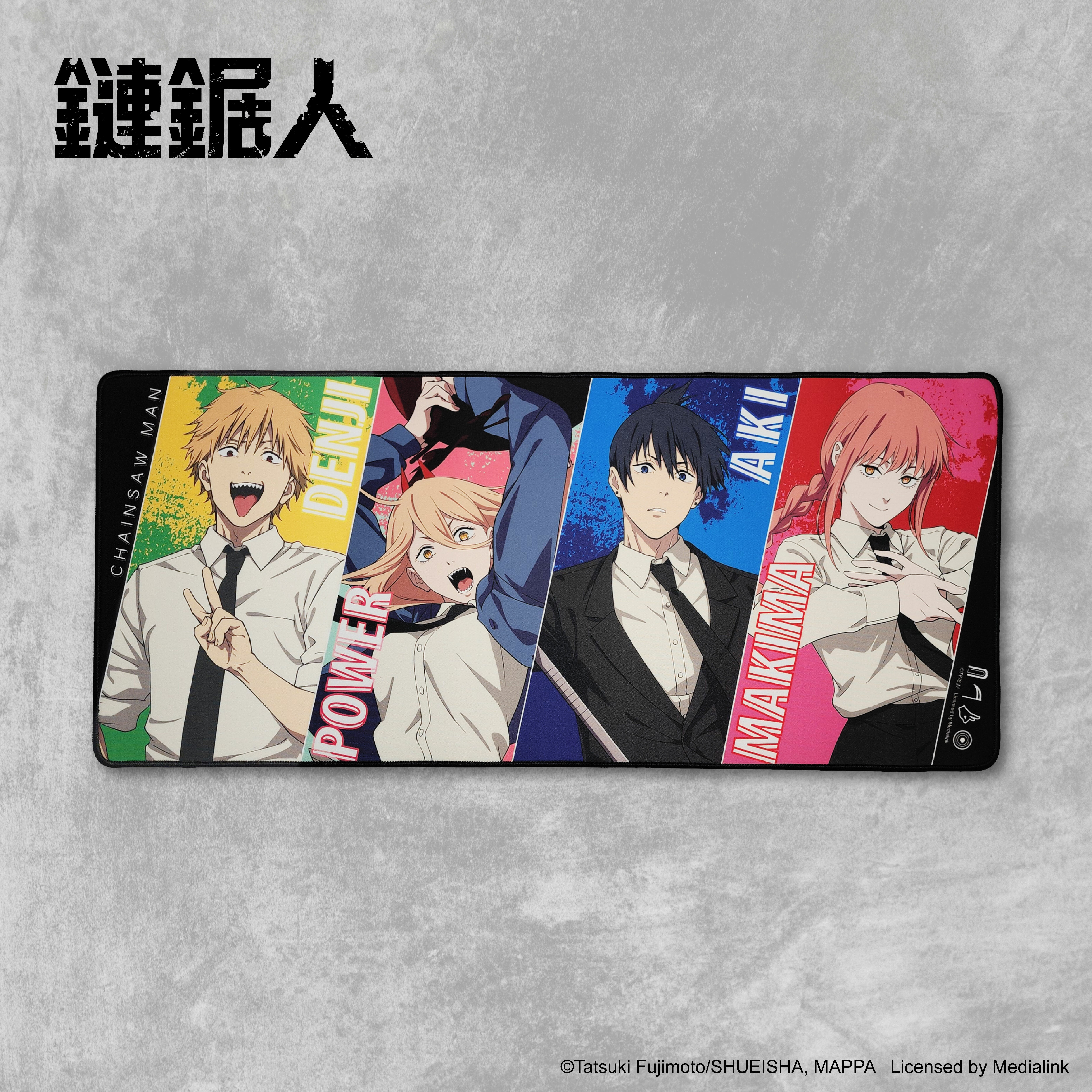 鏈鋸人-滑鼠墊-全員四人