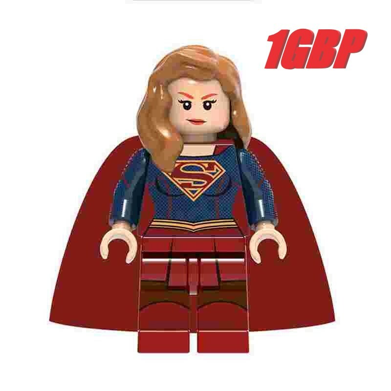 1GBP Special Offer: Supergirl Custom DC SuperHeroes Minifigures Minifigs Fit Lego XH759