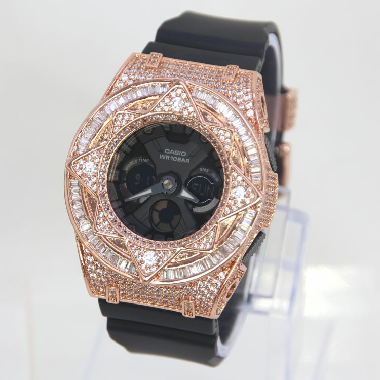 玫瑰金 改裝手錶 BA-130-1A - 魔法星