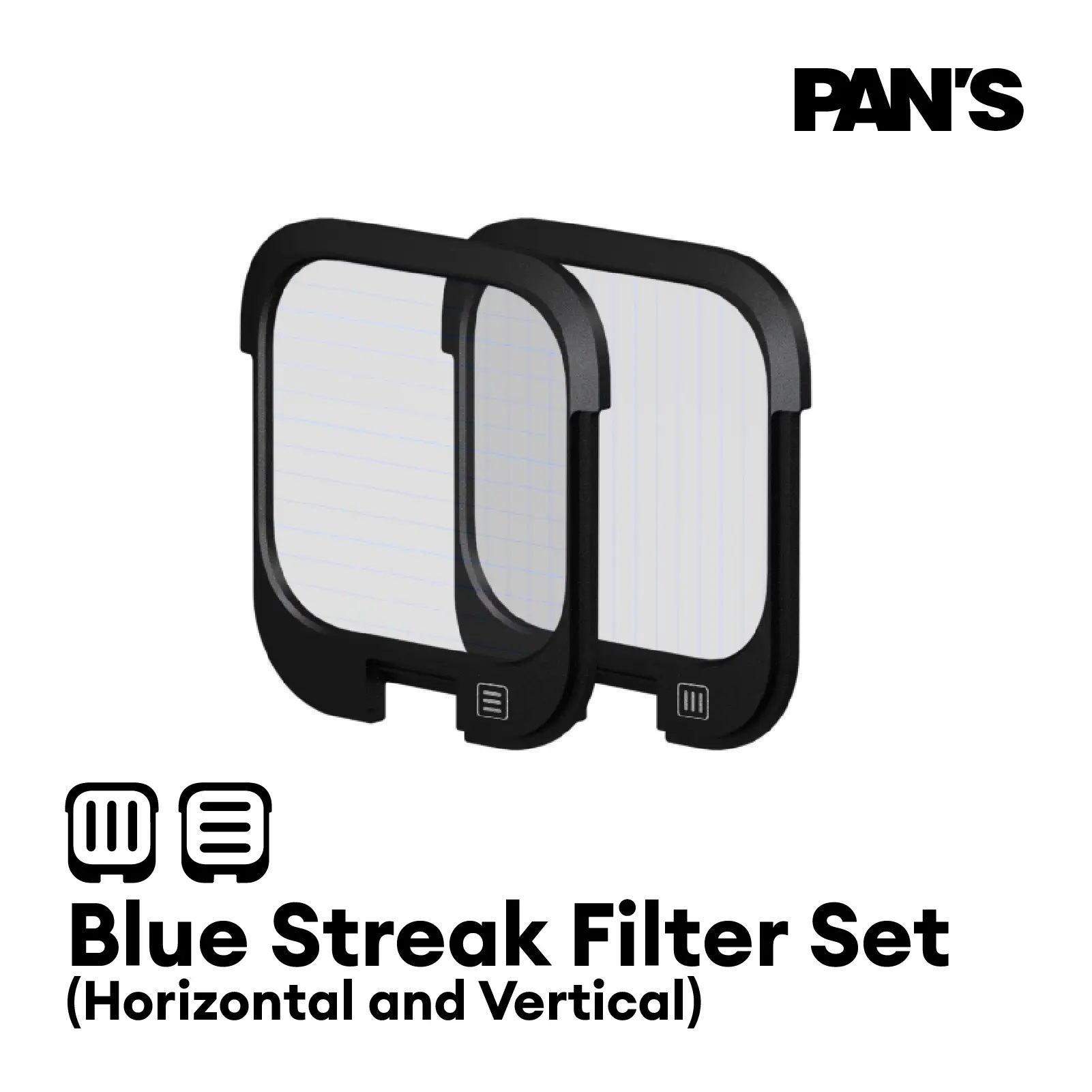 Pan's Snap Filter Blue Streak Filter Set