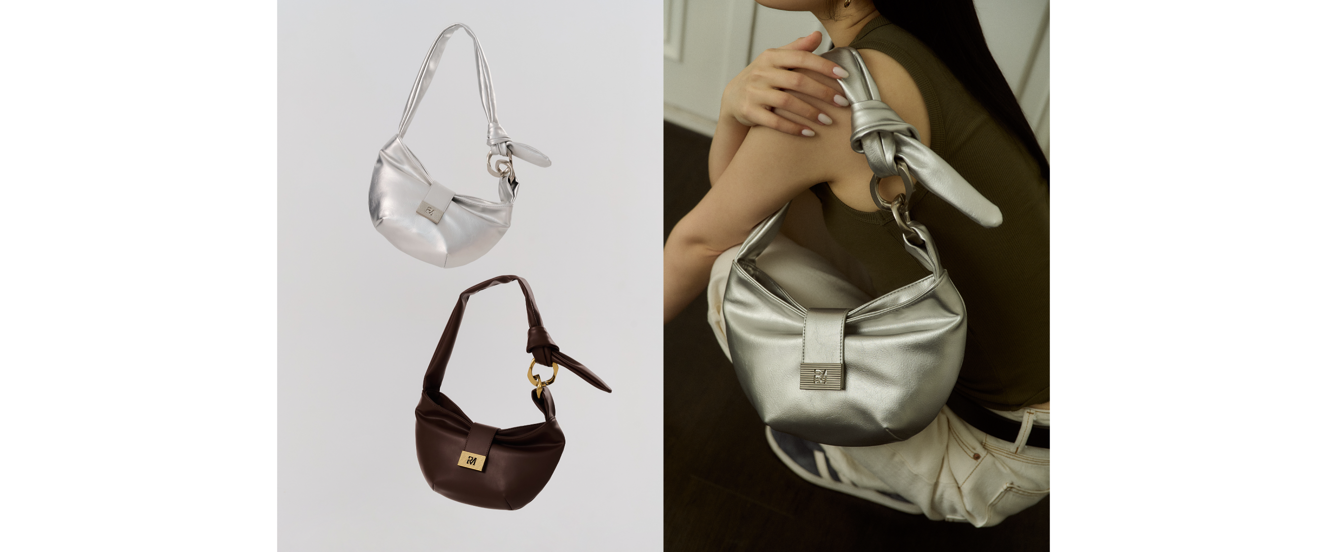 robinmay rm 銀色包包 銀色穿搭 銀色包包穿搭