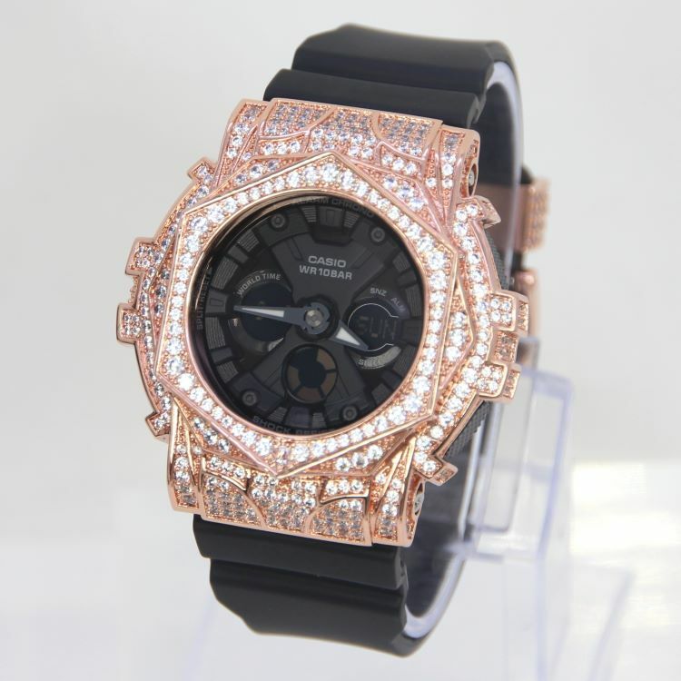 玫瑰金 改裝手錶 BA-130-1A - 玫瑰