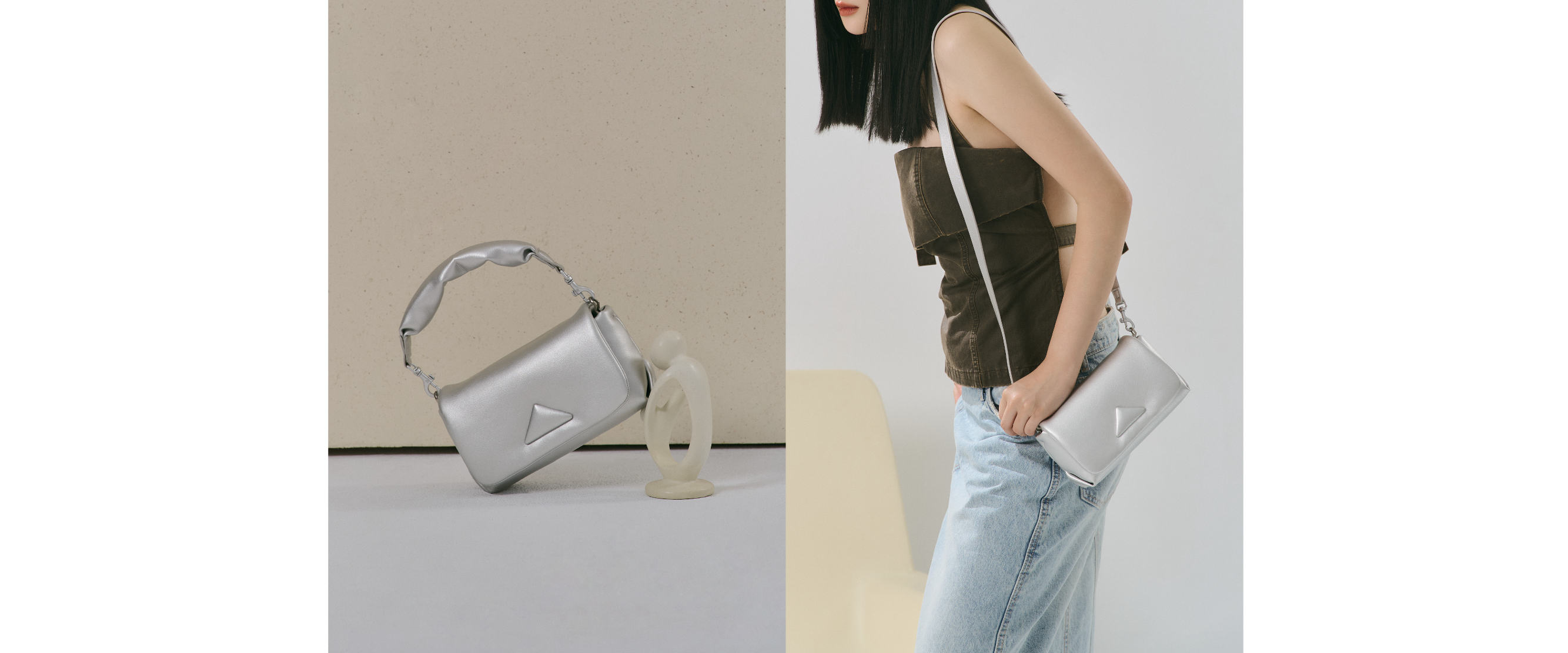 robinmay rm 銀色包包 銀色穿搭 銀色包包穿搭