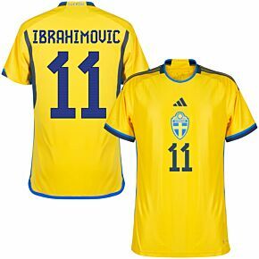 2022 Sweden Home Shirt with Nameset