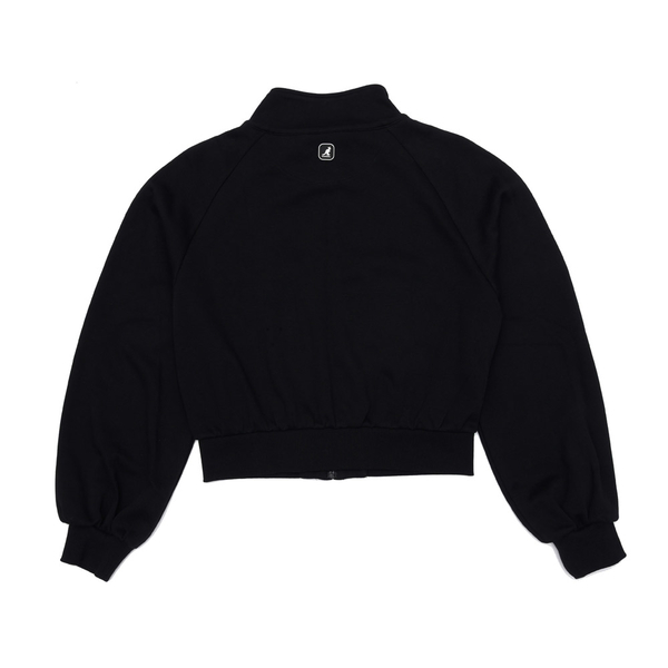 KANGOL 外套 黑 立領 短版 女 6252140220