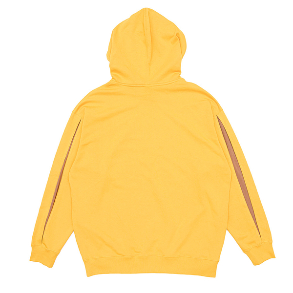 KANGOL 帽T 土黃 袖拼接 長袖 中性 6255105062