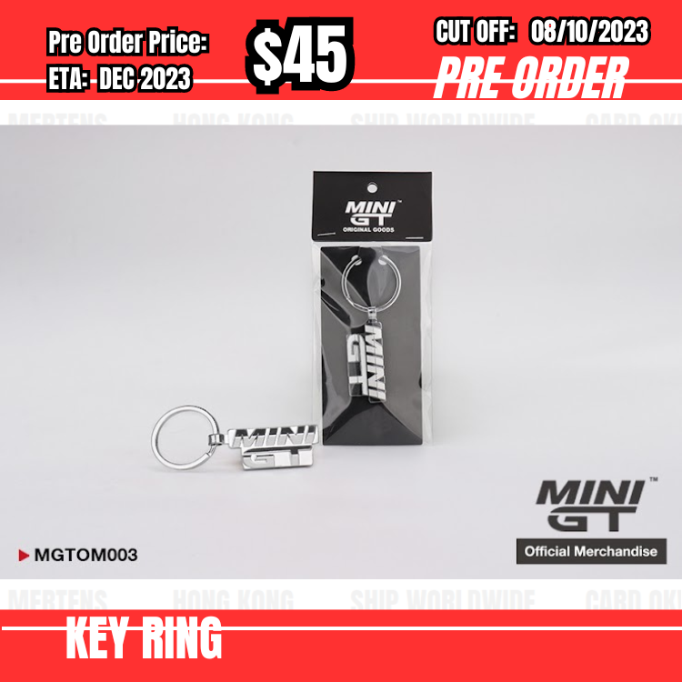 PO-$45 * Mini GT *  Keychain - Metal Logo [OD26/09]
