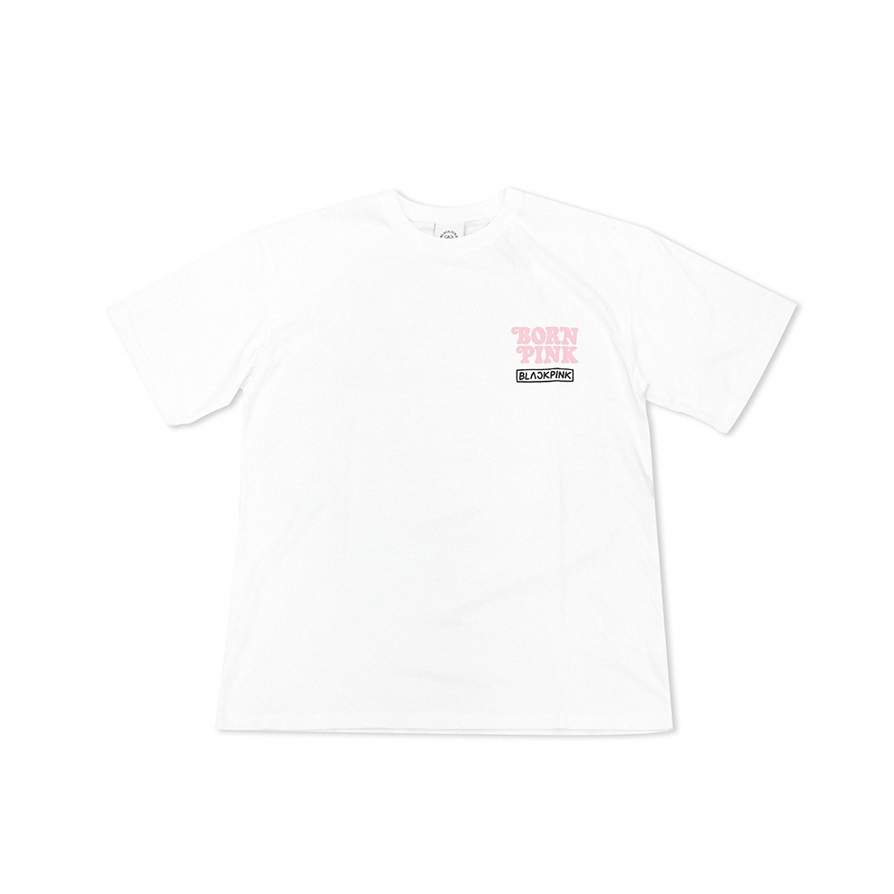 Verdy x Blackpink 雙吉祥物白短袖G23080215