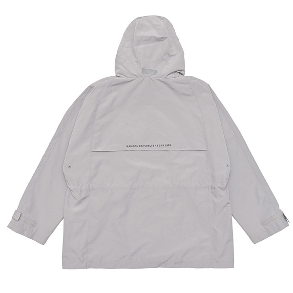 KANGOL 外套 深灰 中性 防風外套 防潑水 防油 6255142110