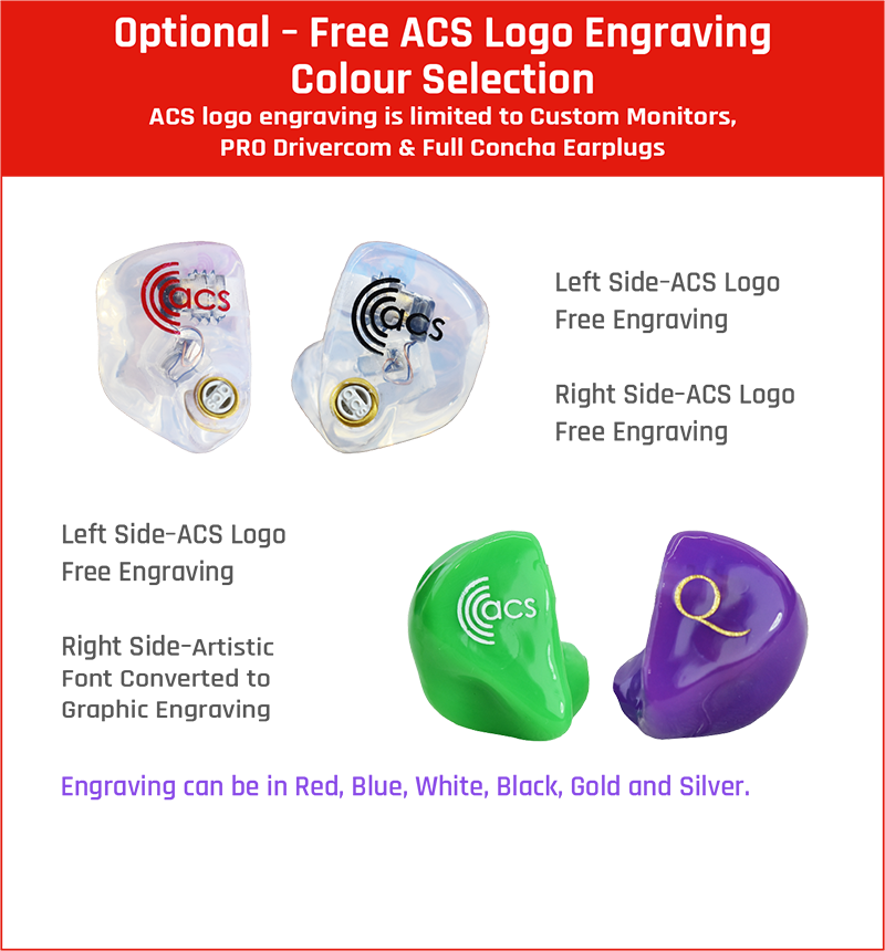 Optional Free ACS Logo Engraving