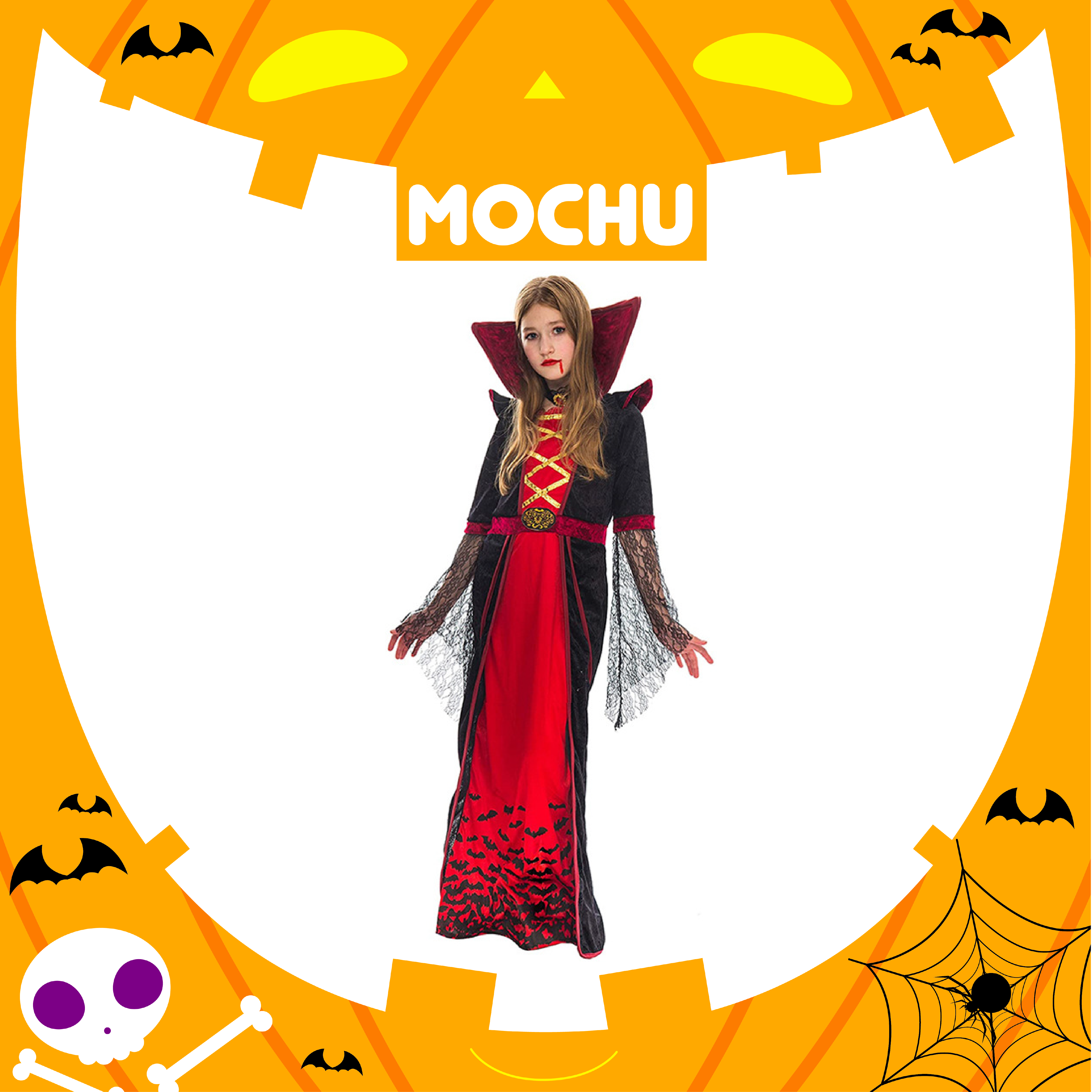 (Ｍ碼現貨)黑蝙蝠吸血鬼造型服