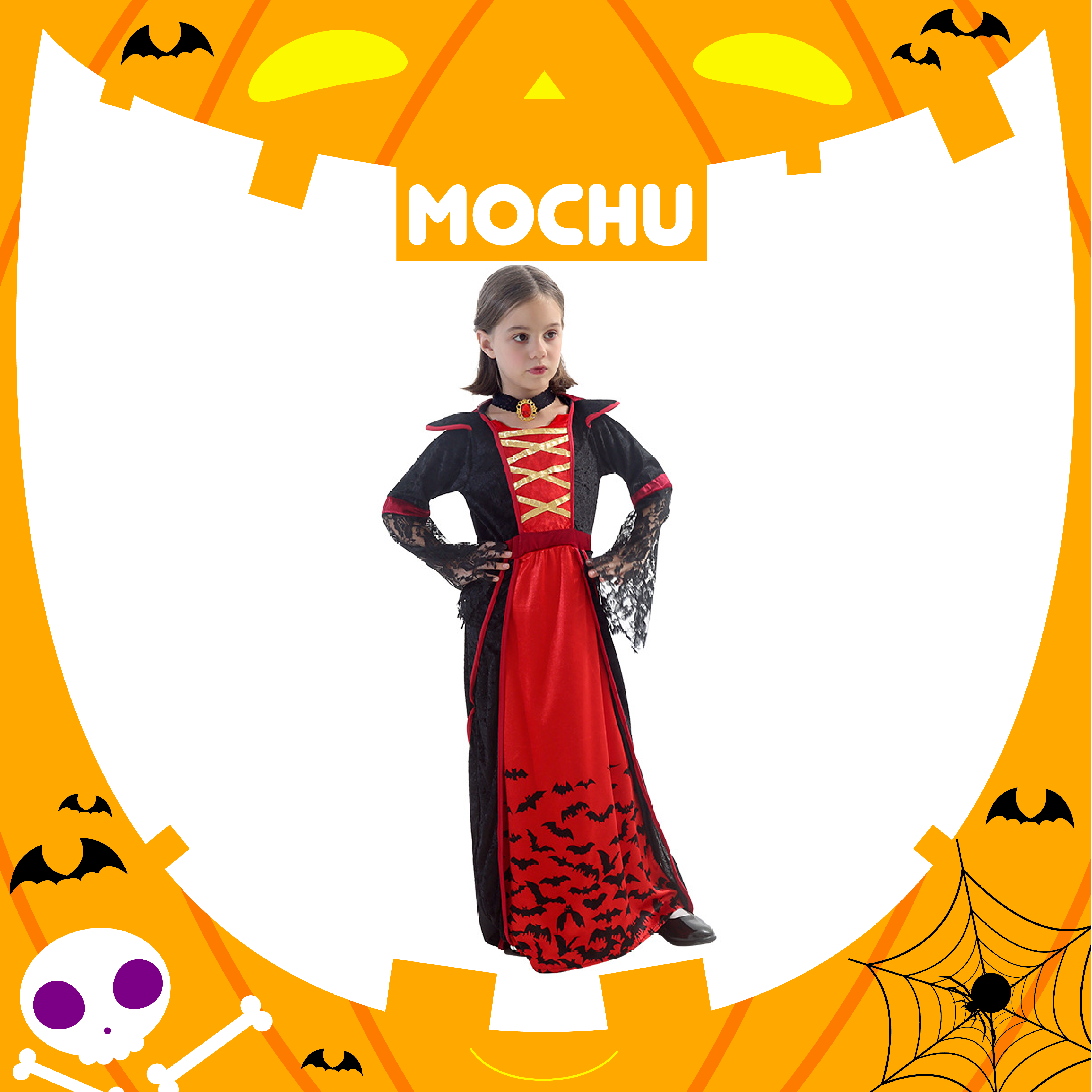 (Ｍ碼現貨)黑蝙蝠吸血鬼造型服