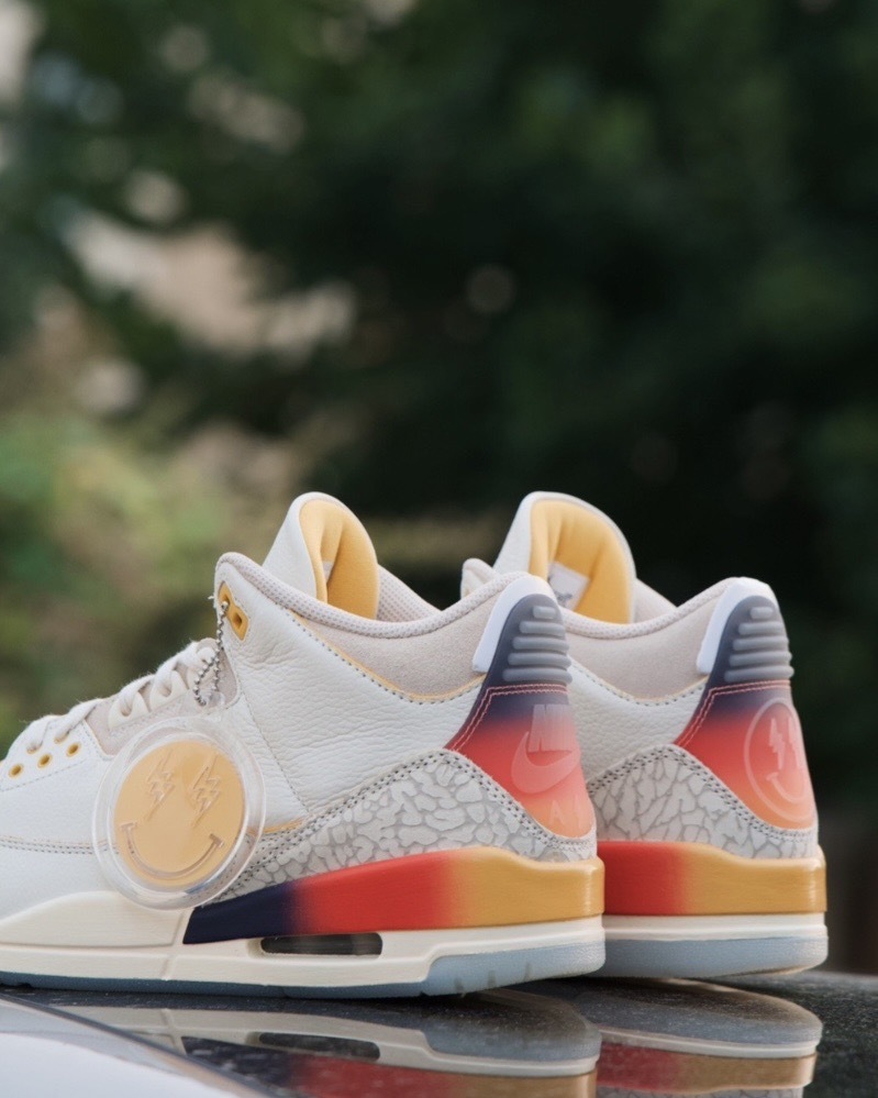 J Balvin x Air Jordan 3 “Medellín Sunset” 漸變日落 聯名款 FN0344-901
