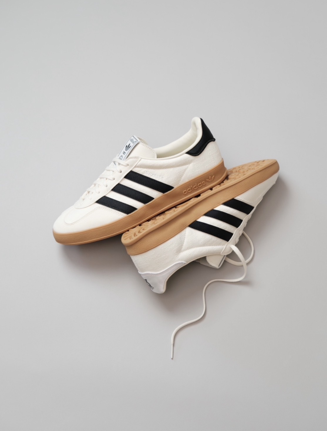 Adidas Gazelle Indoor 太極帆布奶油白 (IG3677)