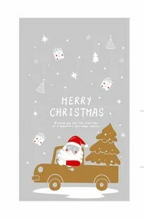 [ 包材材料 ] 立體糖果袋 (老公公去哪兒) 原裝100入( 10*18 cm)