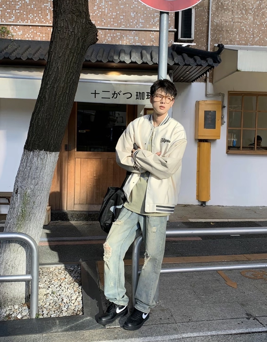 <2025ByeBye👋🏻> Nike Air Force 1 Low 黑底白勾 小AMBUSH (FZ0627-010)