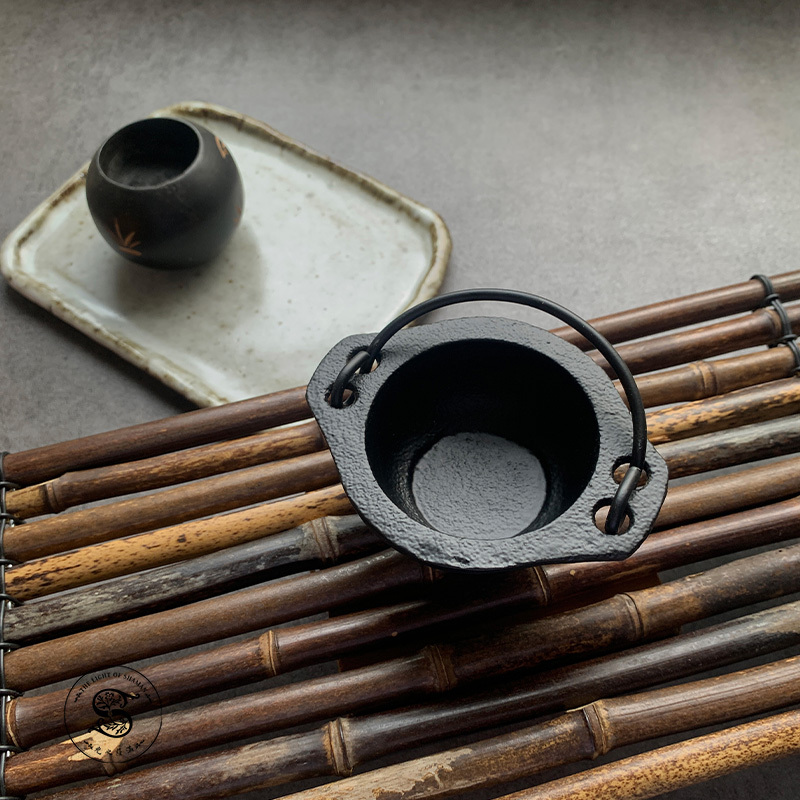 多用途超耐用超好用鐵盆 可燒白鼠尾草香草- 光之薩滿