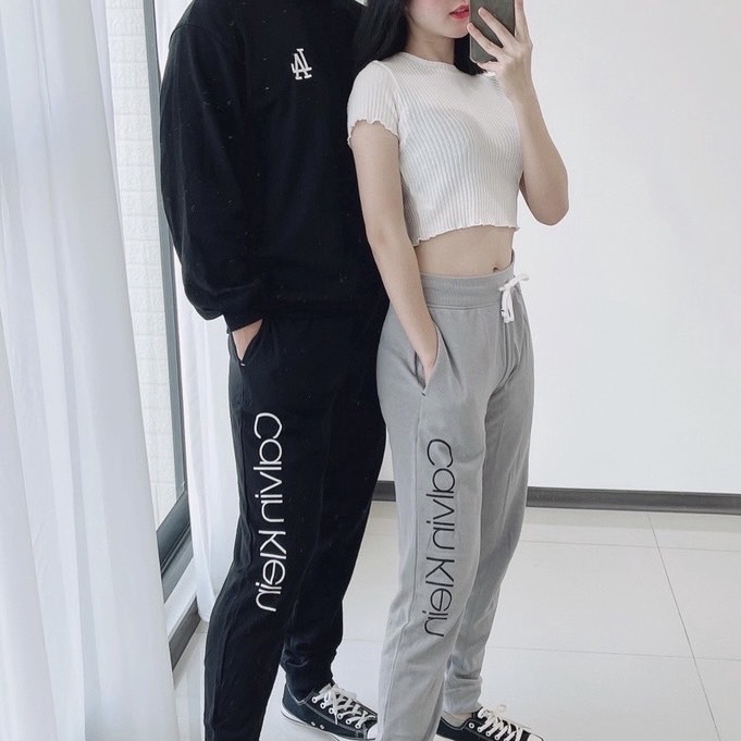 Calvin Klein 棉質長褲